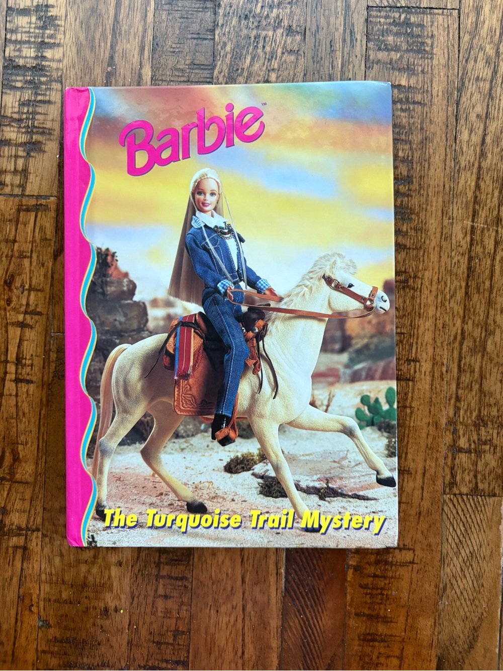 Barbie The Turquoise Trail Mystery Children's Book Hardcover